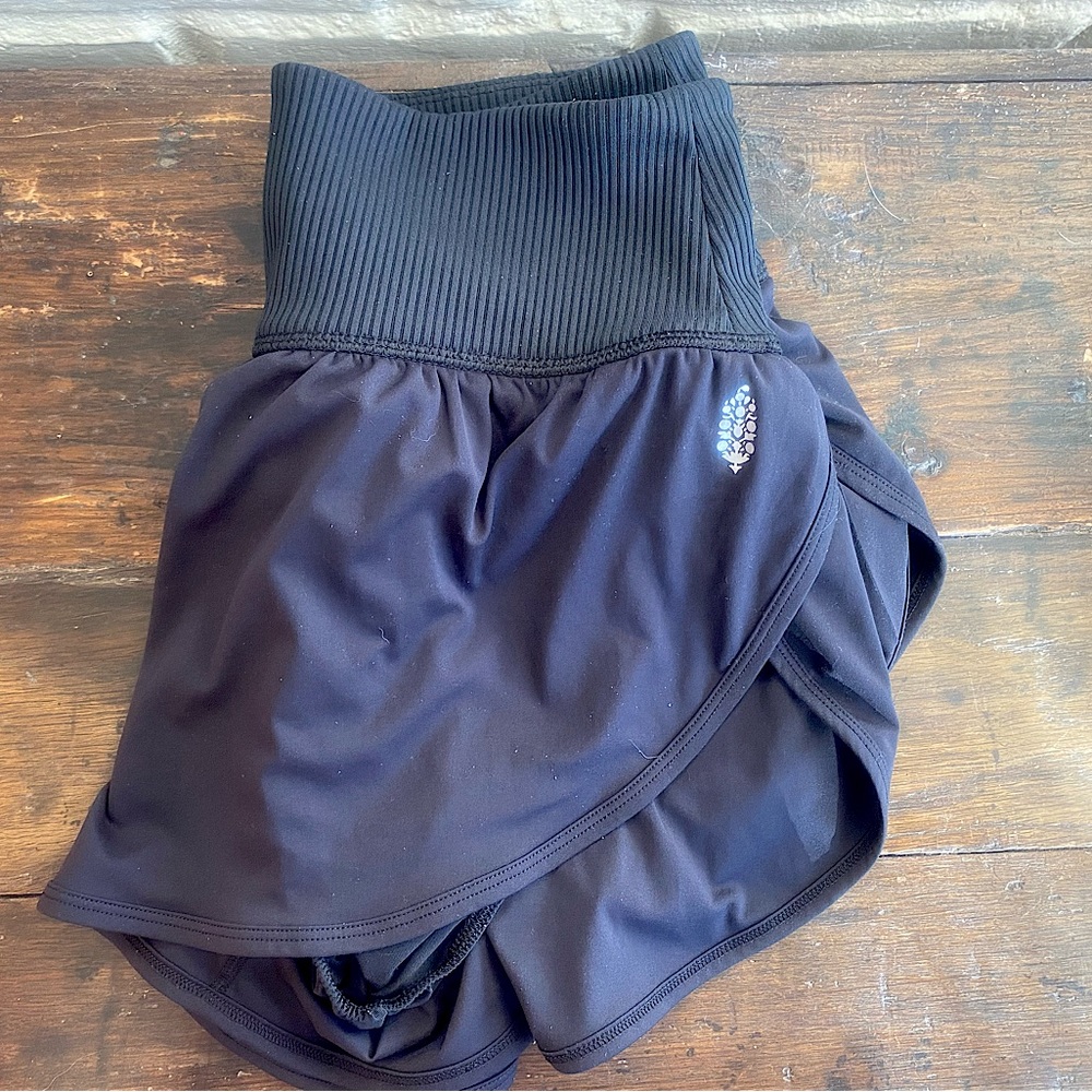 Black game time free people shorts!!